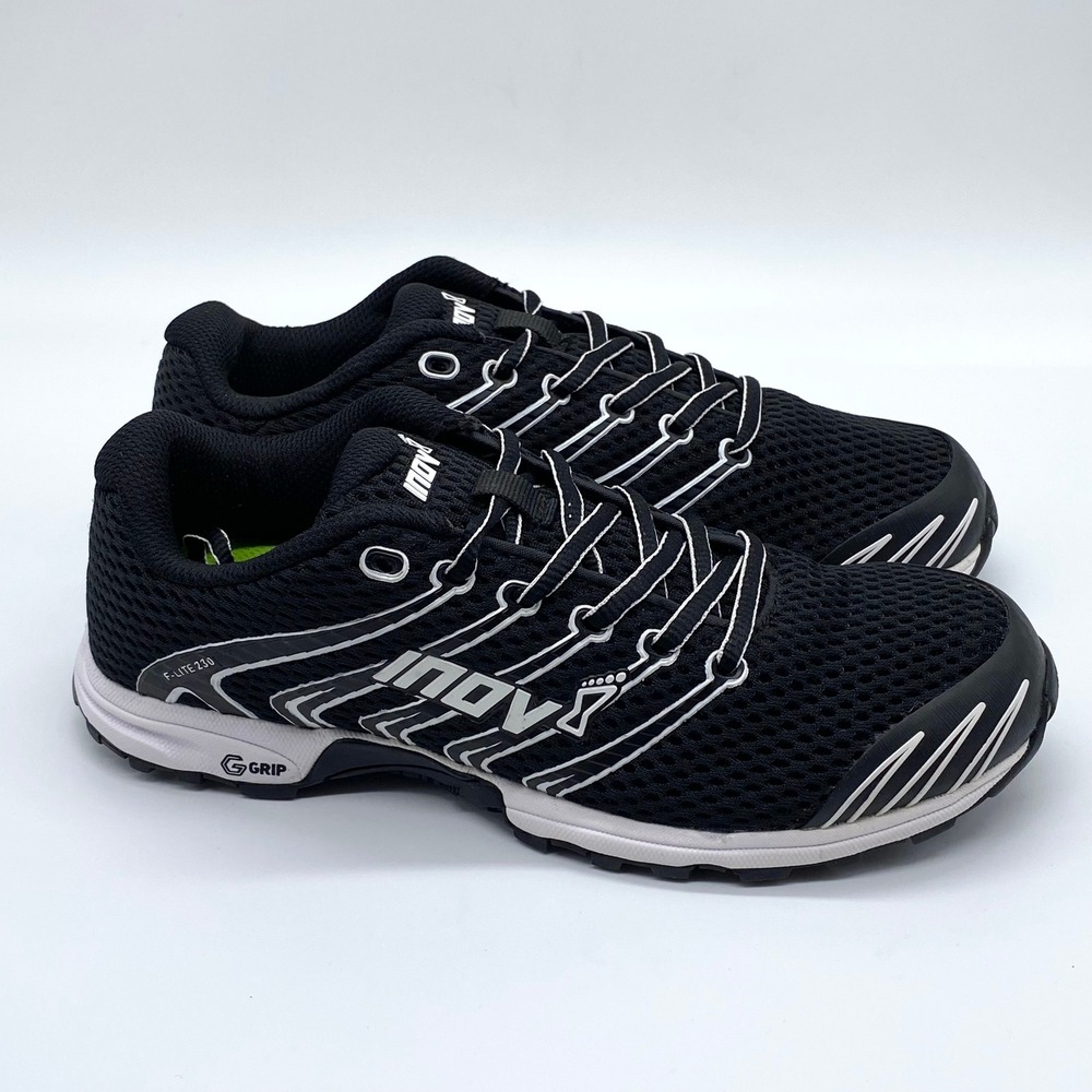 INOV8 F-Lite 230 V2 Womens Size 6.5 Black Cross Training Shoes Trainers Sneakers